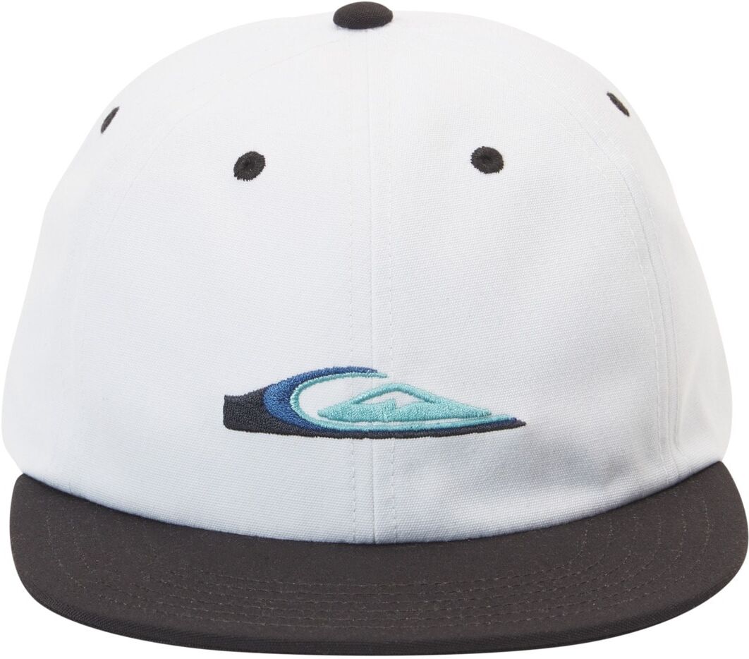 Snapback Cap QUIKSILVER "Block Stocker", Herren, weiß, Obermaterial: 100% Polyester., Caps Snapback Cap