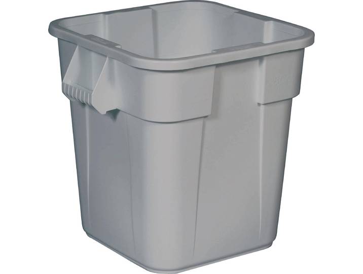 Rubbermaid Vierkante Brute Container - 106 l - Grijs