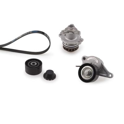 GATES Wasserpumpe + Keilrippenriemensatz Micro-V® Kit KP17PK1705