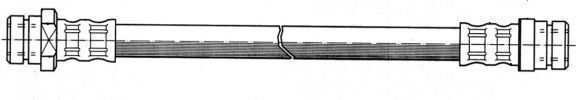 A.B.S. Bremsschlauch Sl3450 Für Honda Proton Mitsubishi Rover Triumph
