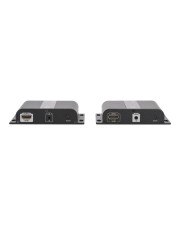 DIGITUS Professional 4K HDMI Extender via CAT / IP Set Video-/Audio-/Infrarot-Übertrager bis zu 120 m (DS-55122)