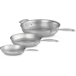3-ply Pfannen Set, 20 cm + 24 cm + 28 cm, 3-teilig