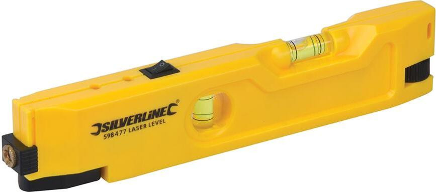 Silverline Mini-laserwaterpas, 210 mm