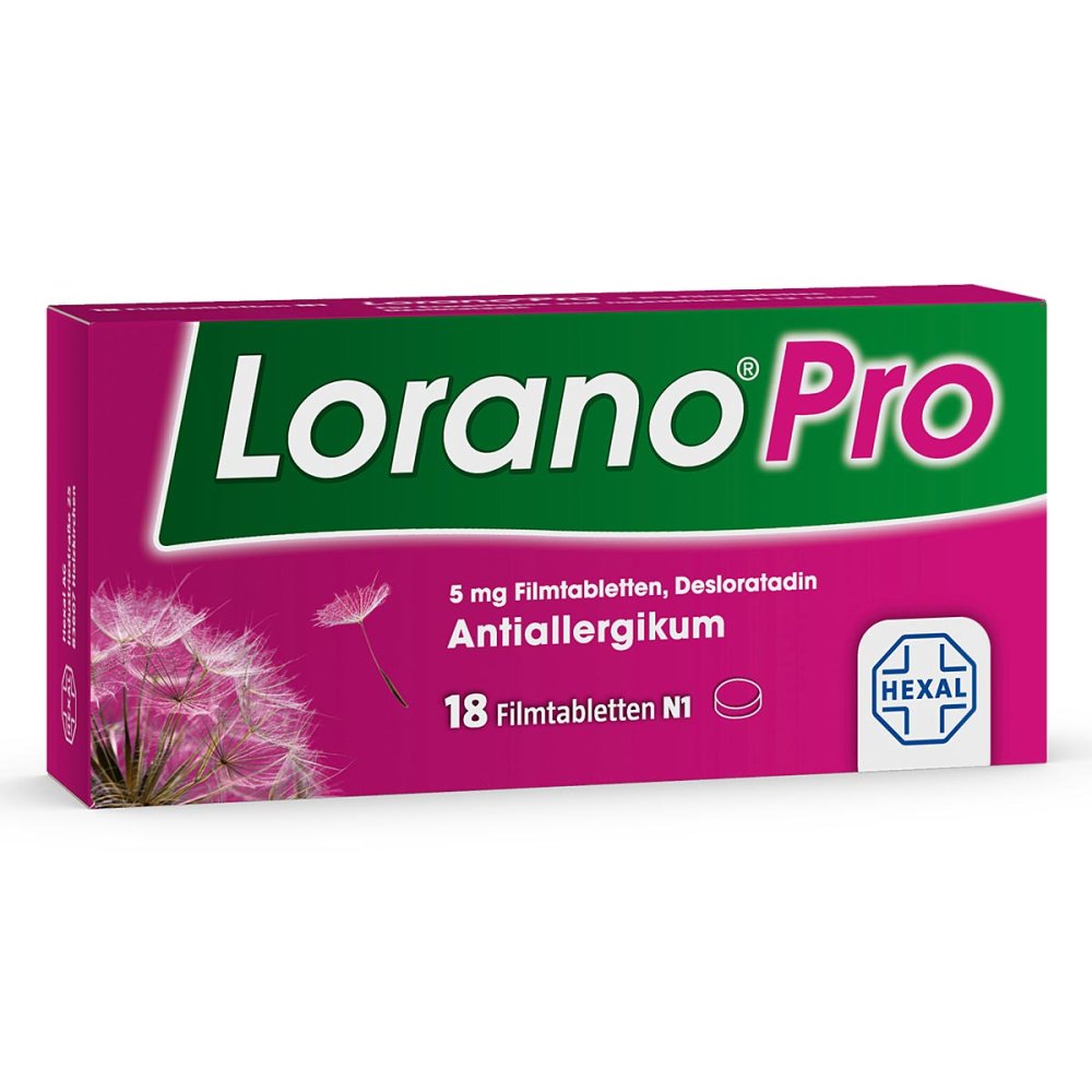 Hexal AG Lorano®Pro bei Allergie – Für alle Heuschnupfen-Symptome 13917740