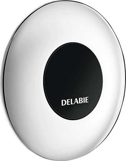 Delabie UR-spoelarmatuur TEMPOMATIC wandmontage G1/2B voor vaste stroomtoevoer 12V, 155 mm