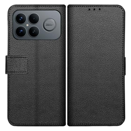 Just in Case PU-Leder Book Hülle Schwarz POCO F8 Ultra (Xiaomi Poco F8 Ultra) (MXM2864CW1)