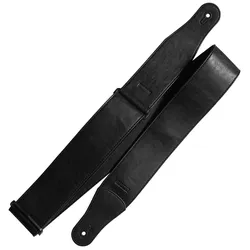Richter Gitarrengurt Stronghold II Leatherette Black - Gitarrengurt