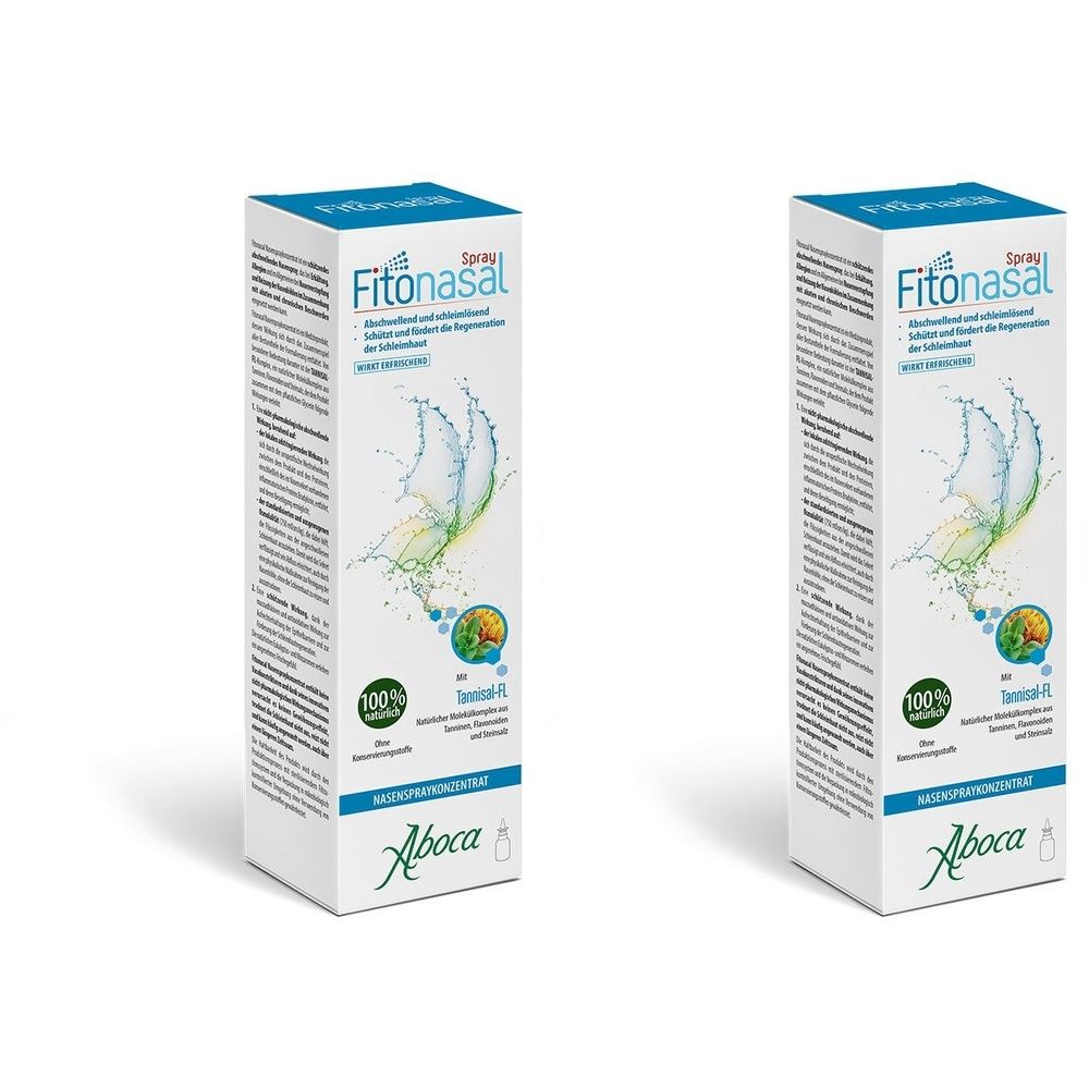 Fitonasal Nasenspraykonzentrat 2x 2x30 ml Spray