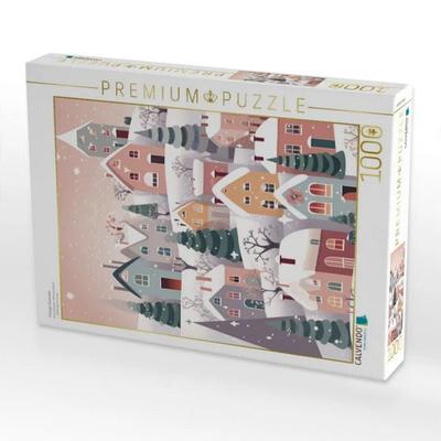 CALVENDO Puzzle Frostiger Dezember | 1000 Teile Lege-Größe 64x48cm Foto-Puzzle für glückliche Stunden
