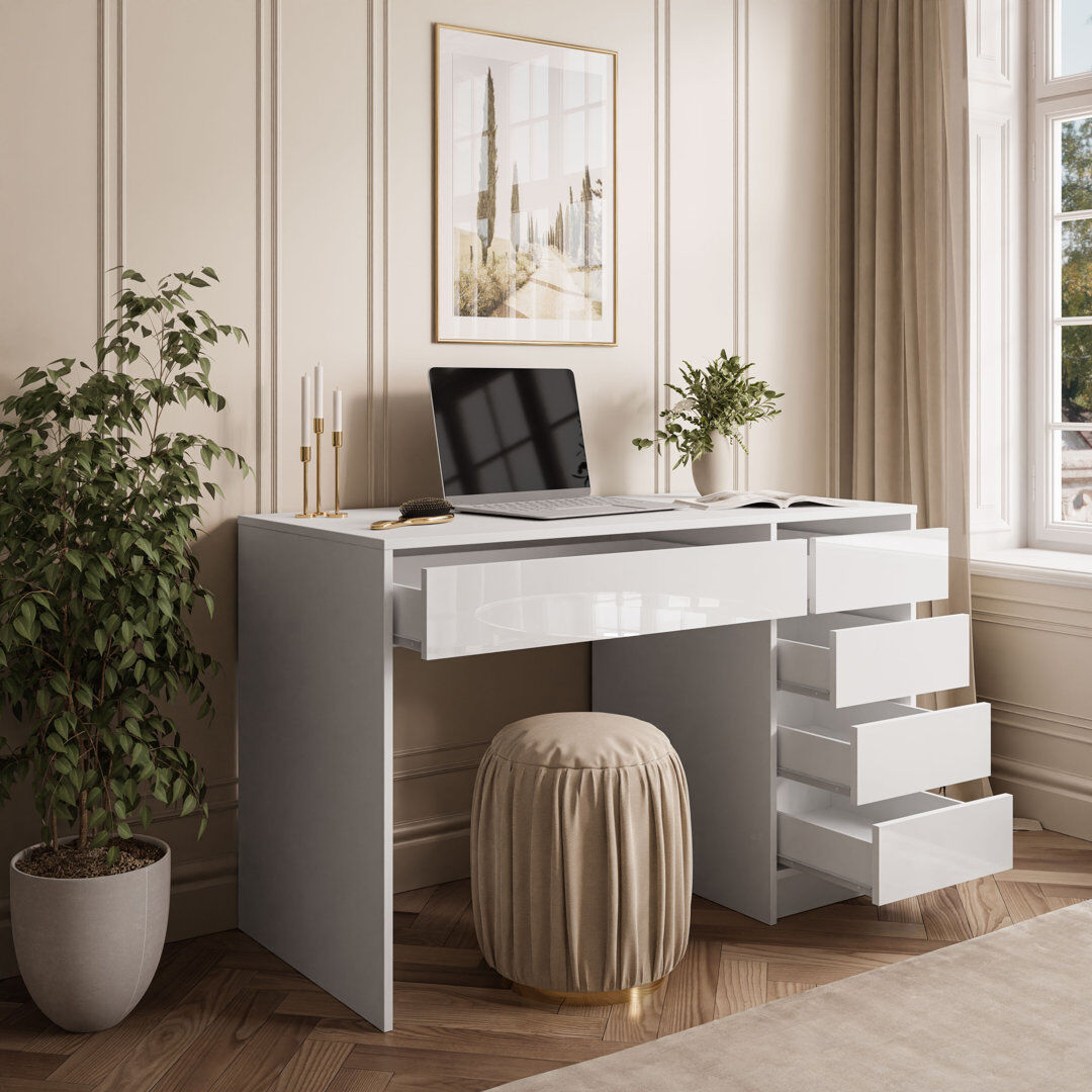 Latitude Run Grayton Desk 120 x 55 cm 75cm H X 120cm W X 55cm D
