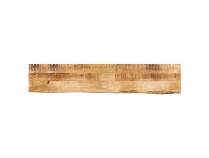 GHVBNMF Tischplatte Massivholz Mangoholz Baumkante 160x30x2,5 cm Rustikale Ersatztischplatte aus Echtholz für DIY-Tische im Wohnzimmer oder Büro. Einzigartige Holzbohle mit Naturkante.