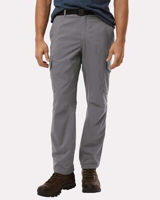 Columbia 212335 Men's Skien Valley Cargo Pants in City Grey size 40W   Polyester