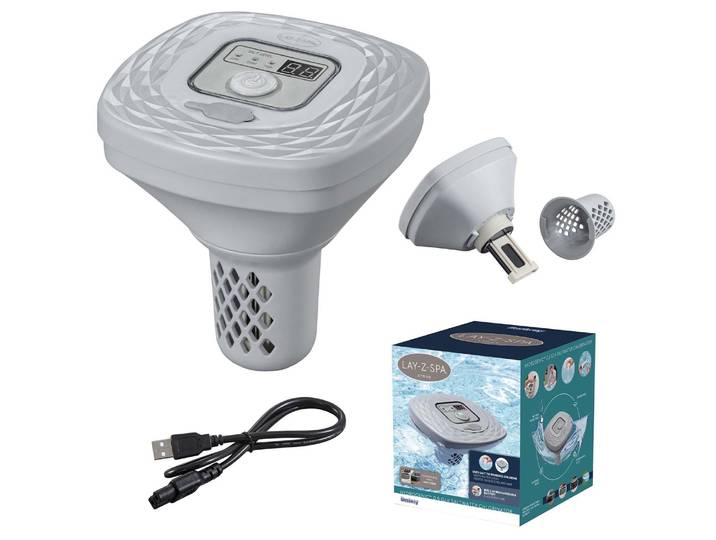 Bestway LAY-Z-SPA Hydrogenic Salzwasseranlage für Whirlpool bis 1400 Liter