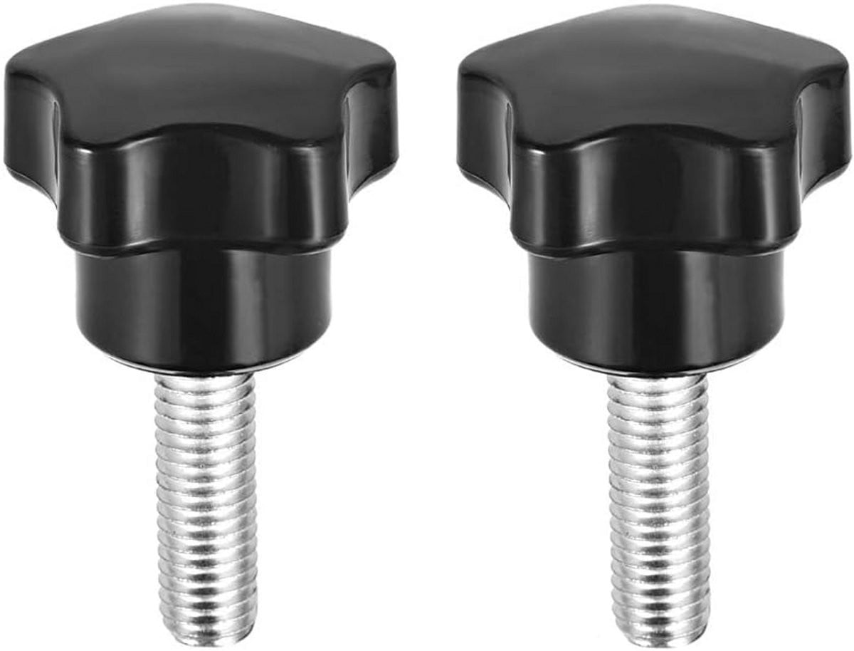 Merkloze Stervormige Klemknoppen M8 x 25 mm - 2 Stuks voor Machines en Apparatuur