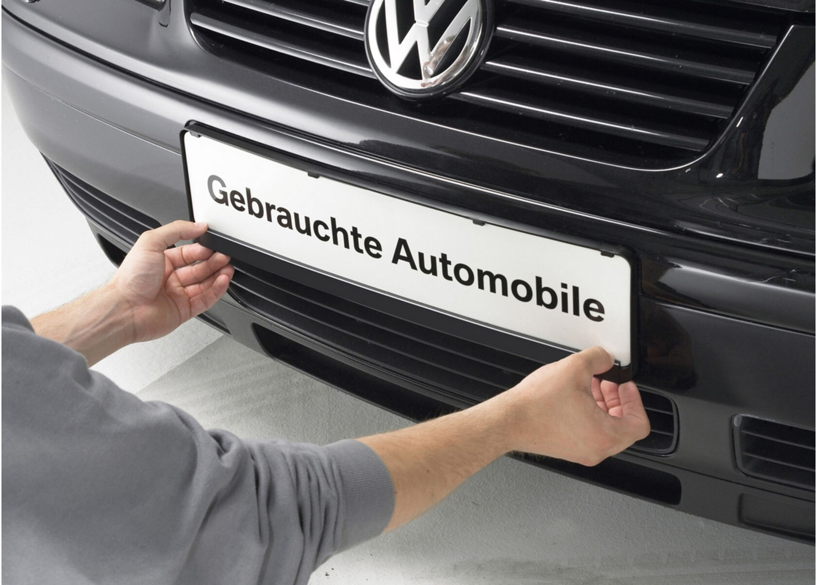 Eichner Werbeschild für Kennzeichenverstärker Gebrauchtwagen aus Kunststoff, 9219-00165)