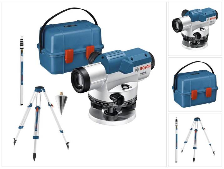 Appareil de nivellement optique GOL 32 G\, avec pied de construction BT160\, jauge GR 500