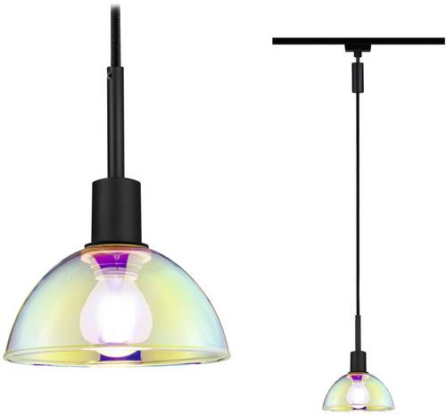 Paulmann Sarrasani Pendelleuchte URail E14 Schwarz (matt), Dichroic