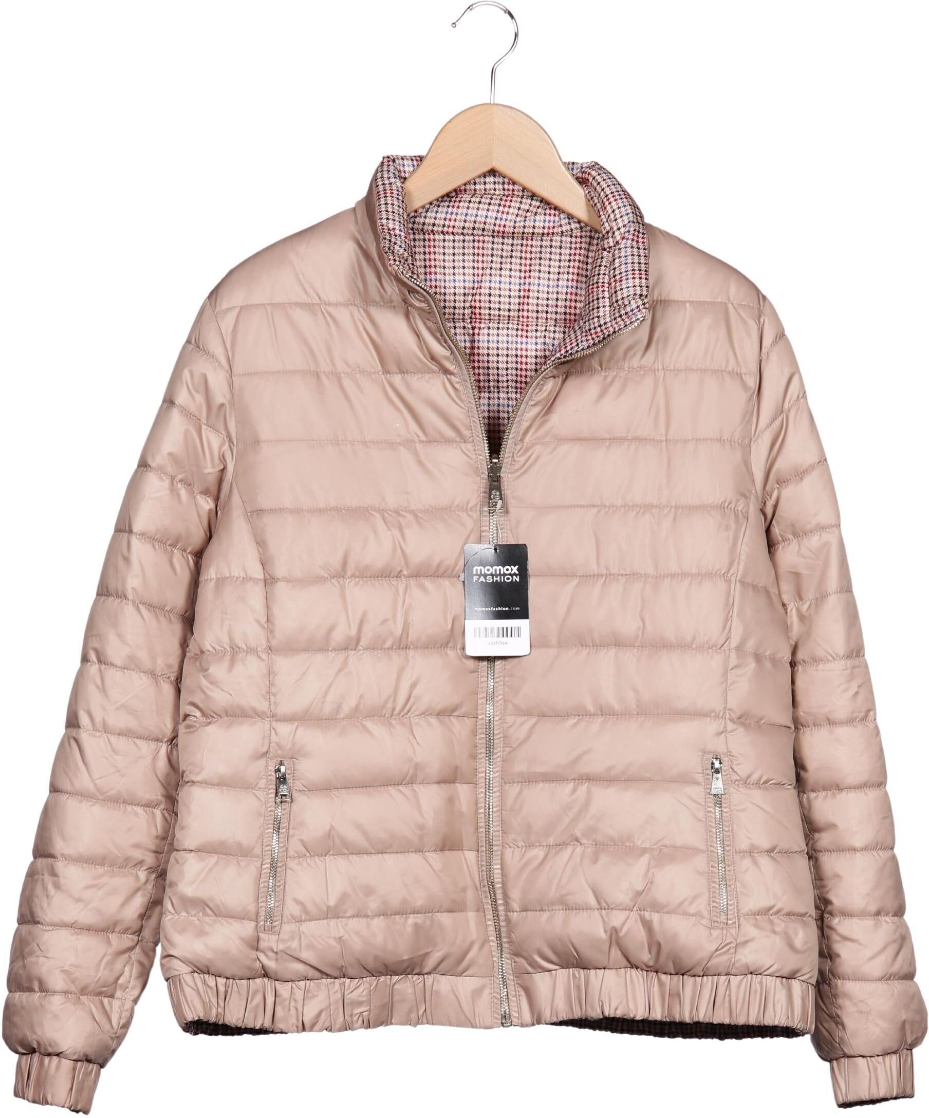 Massimo Dutti Damen Jacke, Beige, Gr. XL, Synthetik - Second Hand
