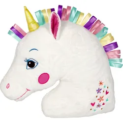 Die Spiegelburg - Einhorn-Kissen mit Satinbandmähne - Prinzessin Lillifee
