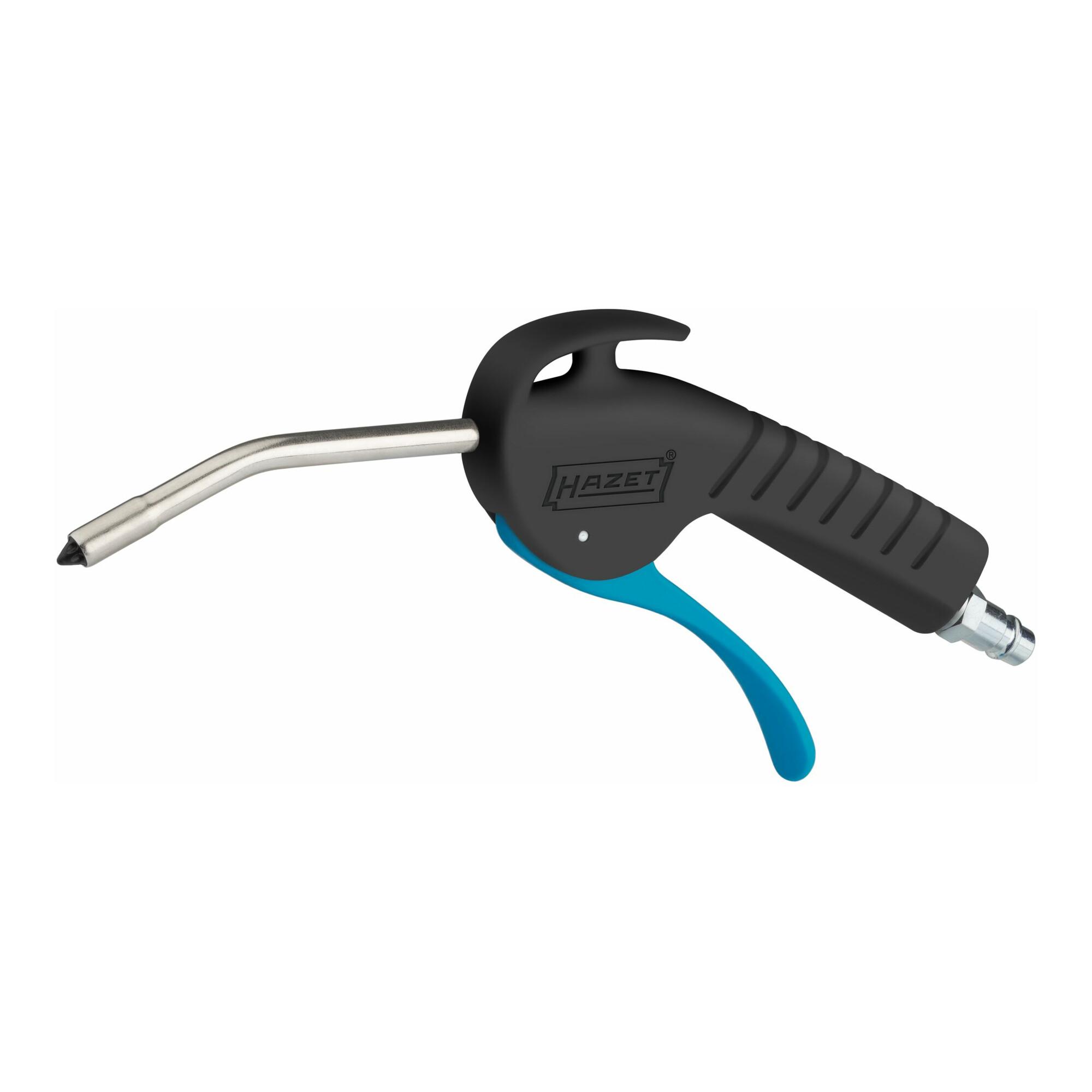 HAZET Ausblaspistole 100 mm, geräuscharm mit gebogenem Rohr 9040P-3)