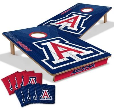 Skip's Garage Arizona Wildcats NCAA Tailgate Cornhole Board Set