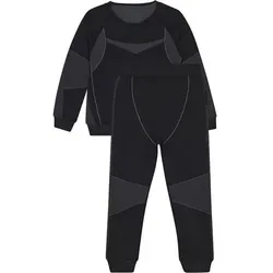 COLOR KIDS Color Kids Kinder Skiunterwäsche Set Seamless, Größe 92104 in Schwarz Schwarz