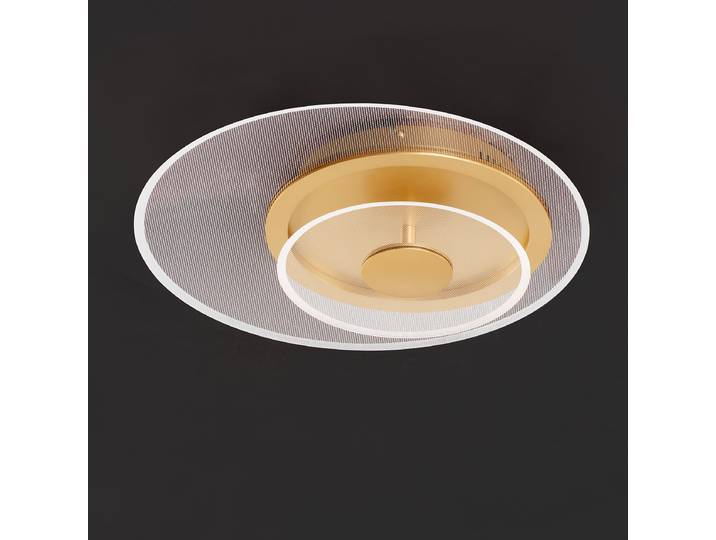 Plafonnier Copo Ø 40cm Doré/Doré aluminium / verre acrylique LED non-remplaçables Module LED