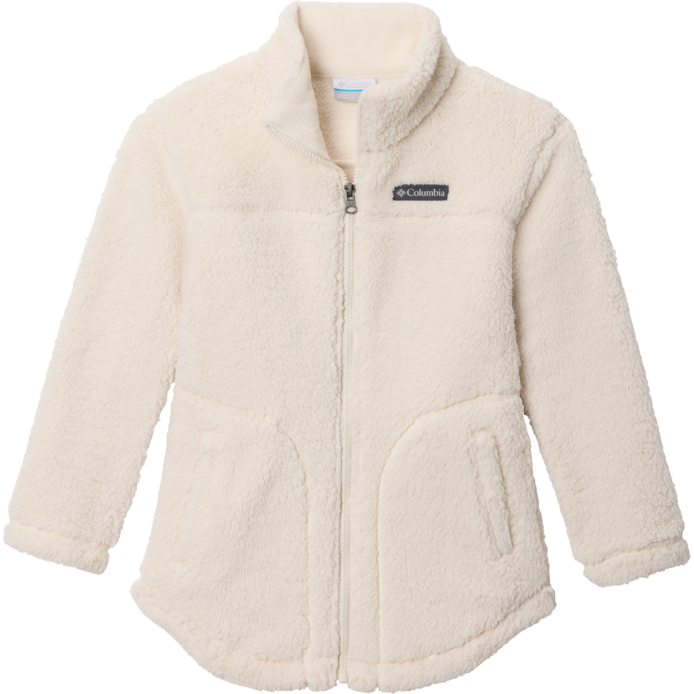 Columbia West Bend Kinder Fleecejacke weiss Größe 140 Trekking Atmungsaktiv