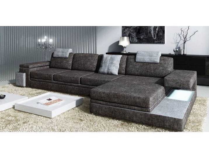 JVmoebel Ecksofa Design Ledersofa Tachau G in elegantem Stil mit gemütlicher Polsterung, Made in Europa