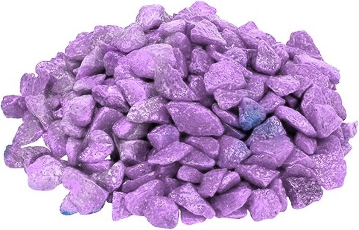 Decorustiek Decoratie steentjes Lila Granulaat 1 kg
