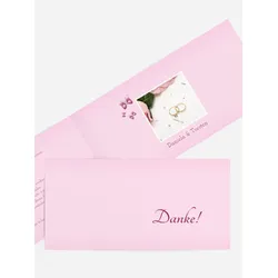 Dankeskarten Hochzeit selbst gestalten mit Spruch und Fotos im Onlinedesigner bei Meine-Kartenmanufaktur.de