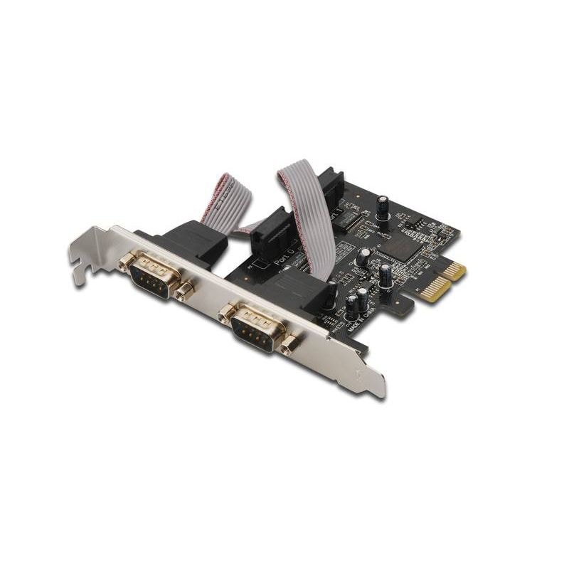 DIGITUS PCI Express 2-Port Serielle Schnittstellenkarte DS-30000-1