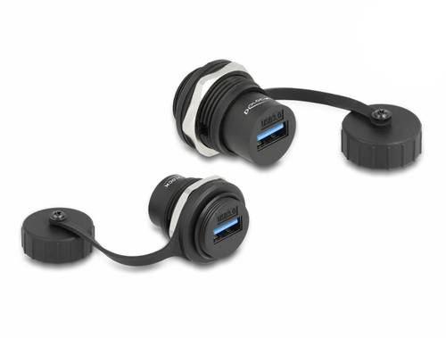 Delock USB 2.0 Adapter [1x USB-A Buchse - 1x USB-A Buchse] 86961
