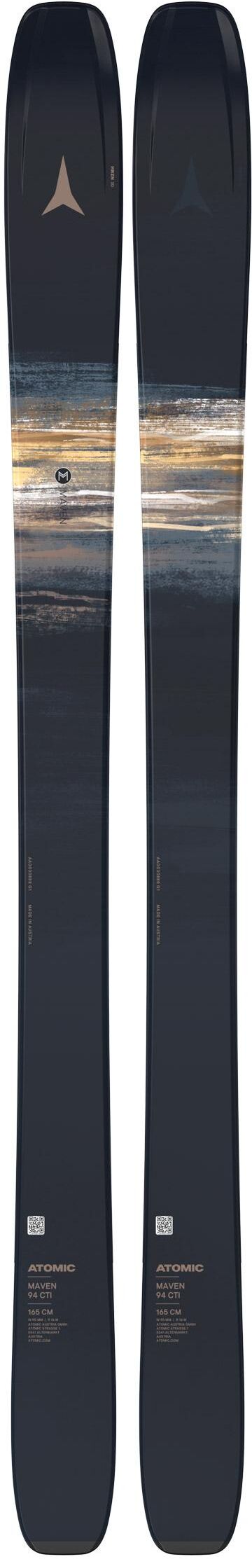 Atomic  - Pack Ski Maven 94 Cti - 172 + 11.0 Tp 100mm Black Anthracite - Ski