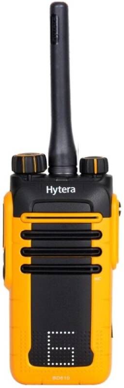 Hytera BD615U Radio portable robuste destinée aux environnements difficiles.