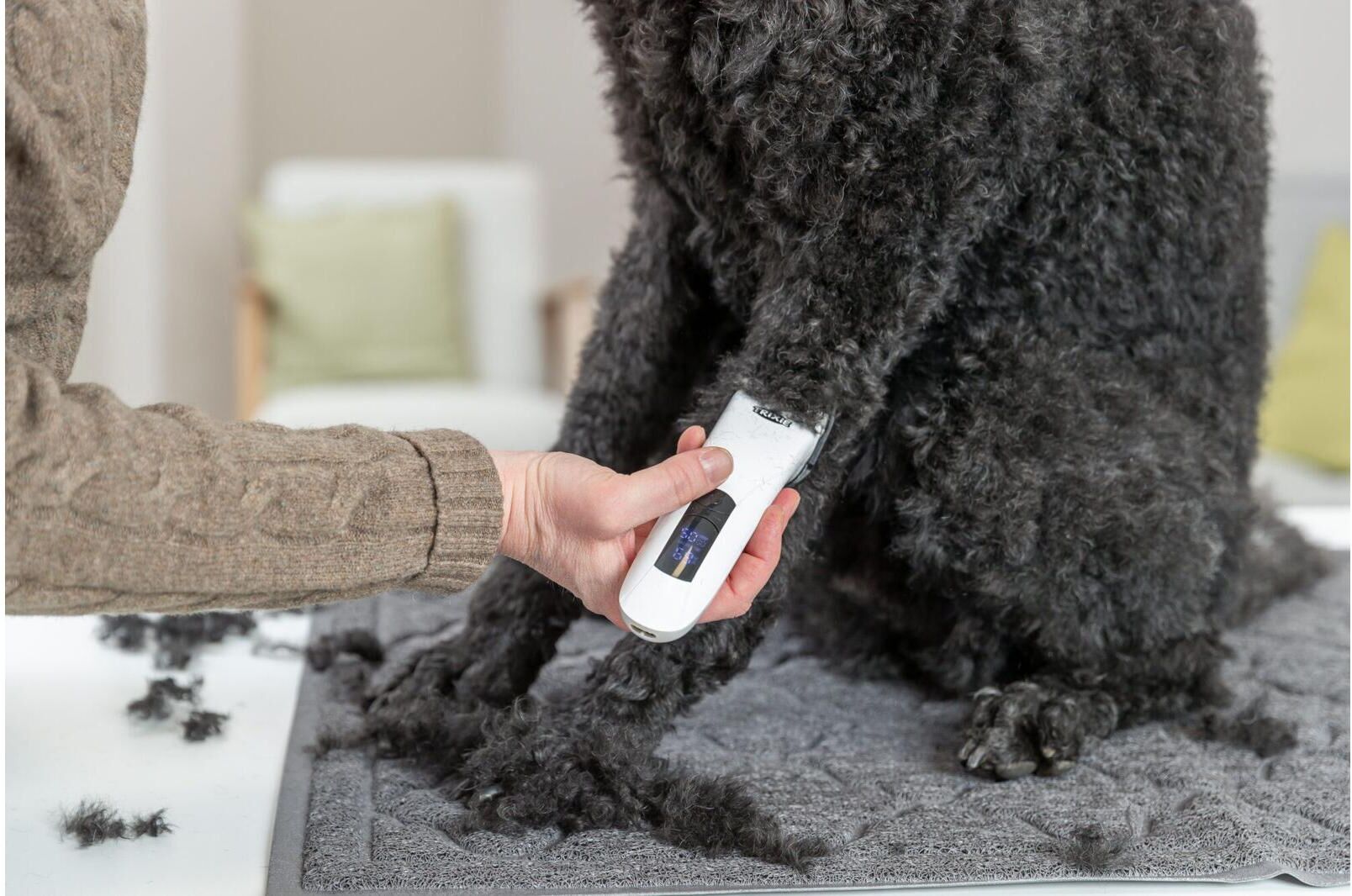 Hundeschermaschine TRIXIE "TR1600", weiss (weiß), Haarschneider, Hundeschermaschine, Akku-Schermaschine für Hunde weiß Einheitsgröße