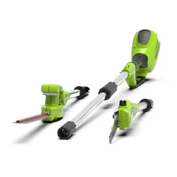 Greenworks 40V Hochentaster & Stab-Heckenschere - Ohne Akku