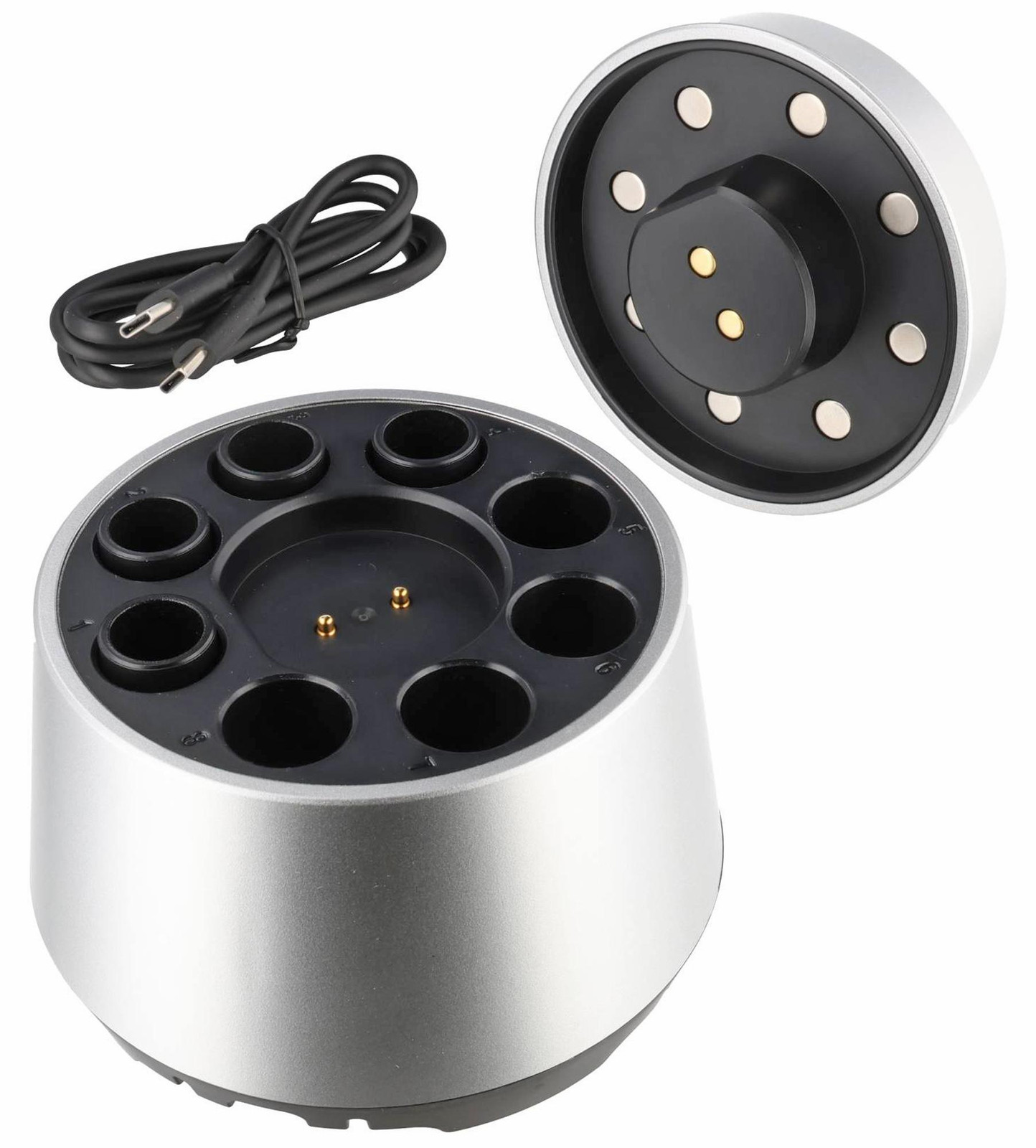 Xtar L8 oplader voor 1,5V Li-Ion en 1,2V Ni/MH batterijen, type AA/AAA