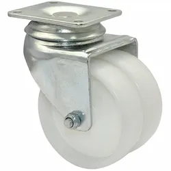 WAGNER® design yourself Apparate-Doppel-Lenkrolle ECO RO 1277 weiß