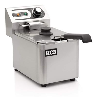 HCB Fritteuse - 4,5 Liter - 230V - Edelstahl