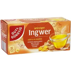 Gut & Günstig Ingwer Tee 25 Tassenportionen