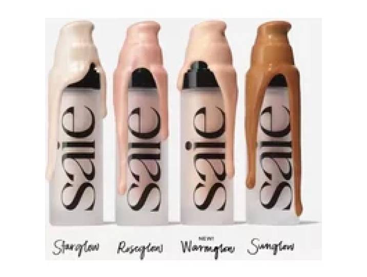 Saie Glowy Gel Hydraterende Dewy Vloeibare Highlighter Gezichtscontouring Lichaam Zongebruinde Natuurlijke Stralende Clean Beauty Make-up Kit