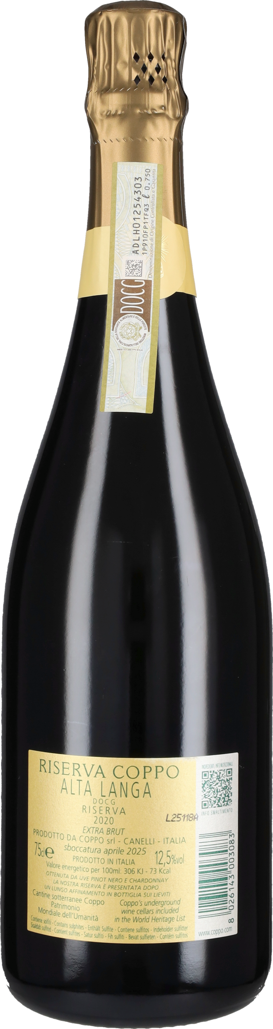 Coppo Alta Langa Extra Brut Riserva 2021