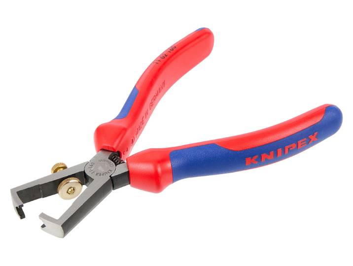 Knipex Abisolierzange mit Feder 16 cm