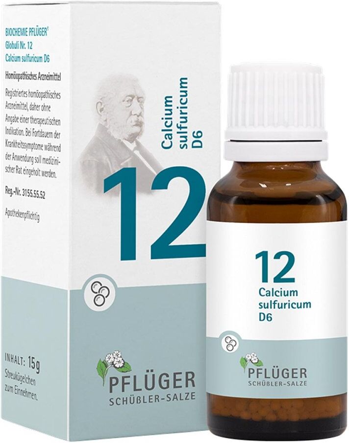 Biochemie Pflüger 12 Calcium Sulfuricum D6 Globuli