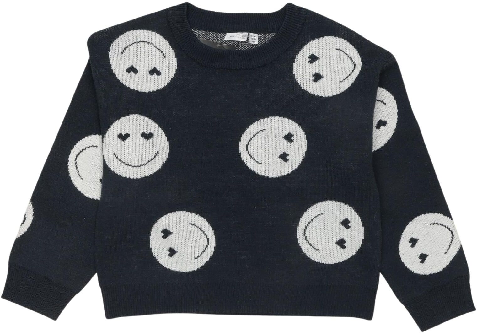 name it Jungen Pullover, Marineblau, Gr. EU 128, Synthetik - Second Hand