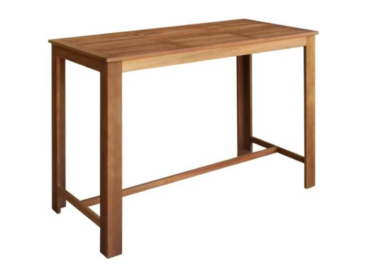 HKQWPBF Bartisch Massivholz Akazie 150x70x105 cm Massivholz Akazie,Ölbeschichtung,pflegeleicht,stabil,Küche,Esszimmer,Stehtisch,Esstisch