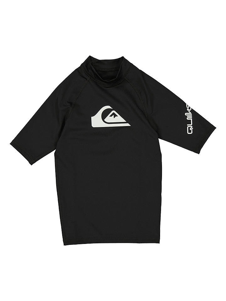 Quiksilver Badeshirt in Schwarz - L