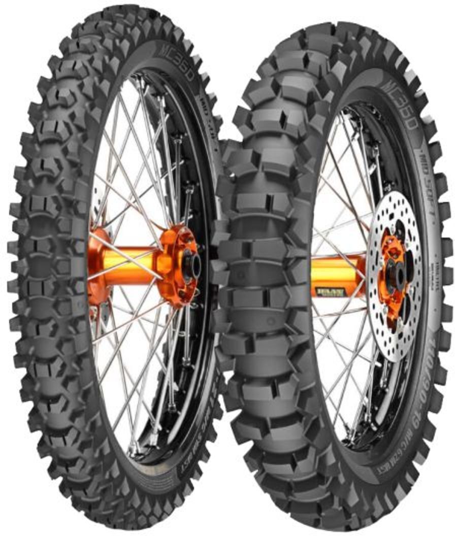 METZELER MC360 MID SOFT 90/90-21 TT, Motorradreifen vorne