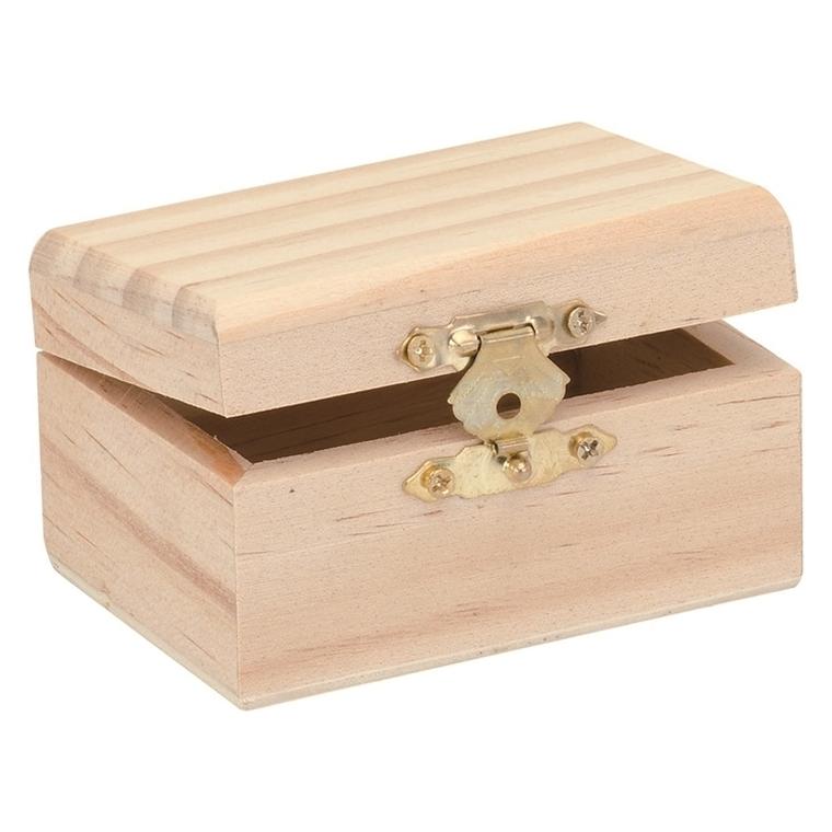 Glorex Holzbox rechteckig 8x5,5x4,5cm (21967689)